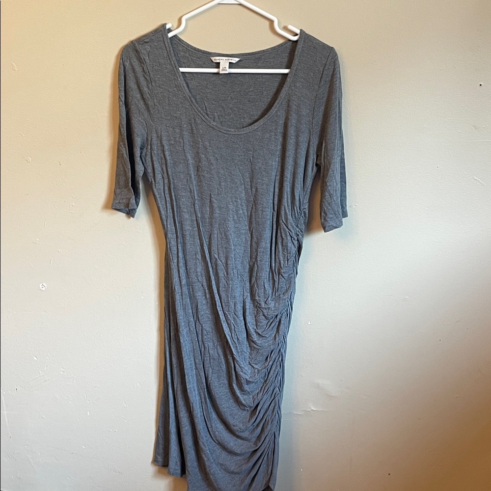 Banana Republic Gray Midi Dress 5/$85​